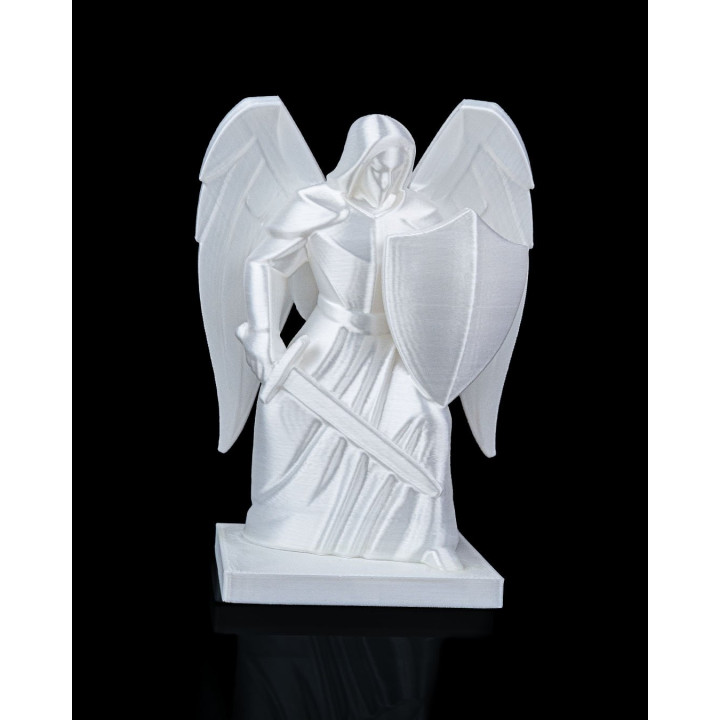 Statue Archange Michel – Guerrier Divin Aux Grandes Ailes