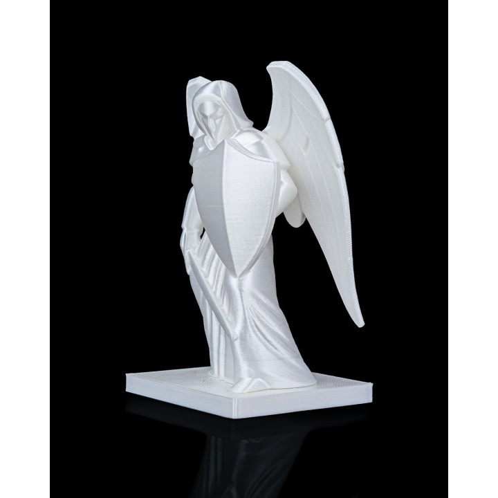 Statue Archange Michel – Guerrier Divin Aux Grandes Ailes