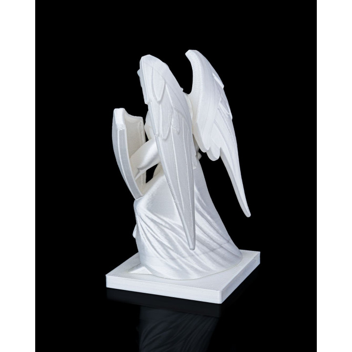 Statue Archange Michel – Guerrier Divin Aux Grandes Ailes