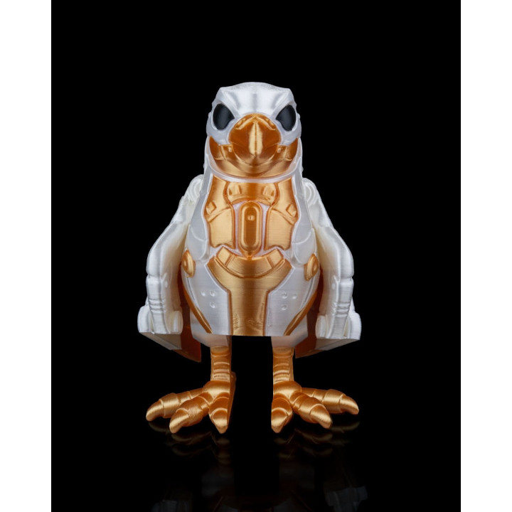 B1-Rd "Skyranger" – Faucon Robot Décoratif Multicolore