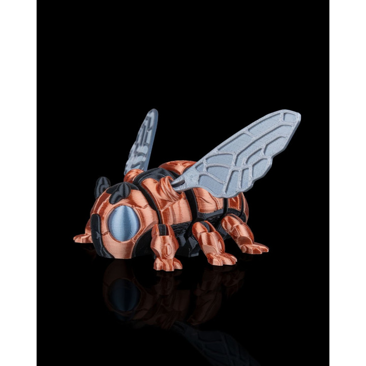 Bmbl-B33 "Pollenstriker" – Abeille Robot Figurine Statique