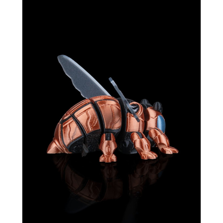 Bmbl-B33 "Pollenstriker" – Abeille Robot Figurine Statique