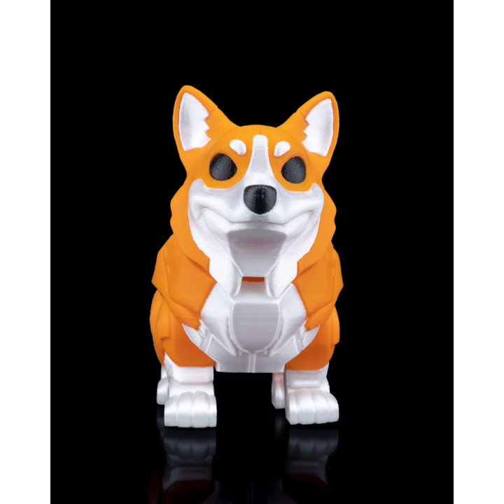 C0-R61 "Terraguardian" – Corgi Robot Figurine Décorative