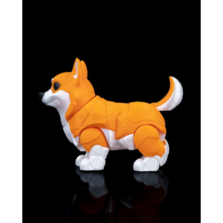 C0-R61 "Terraguardian" – Corgi Robot Figurine Décorative