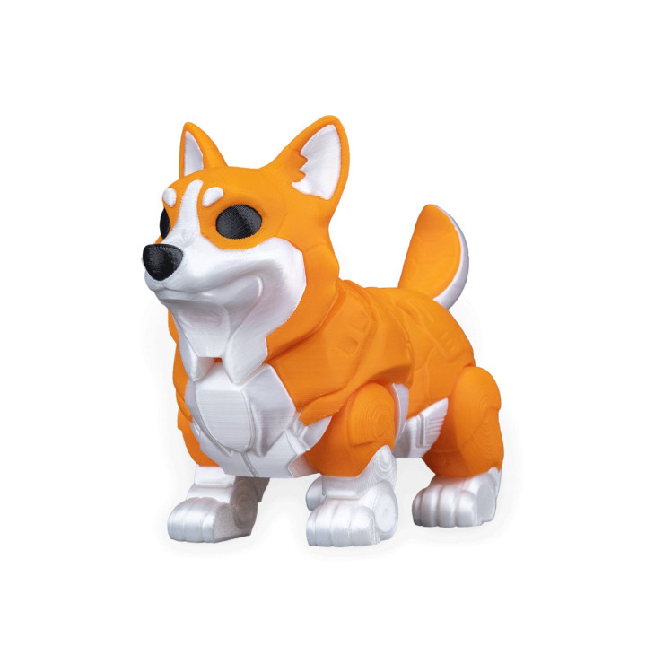 C0-R61 "Terraguardian" – Corgi Robot Figurine Décorative