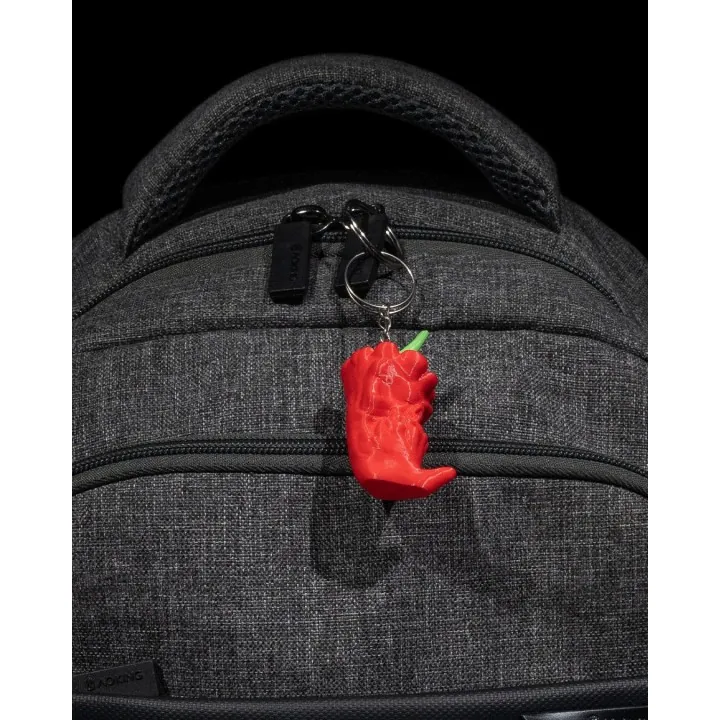 Porte-clés Piment Crâne – Made in Occitanie