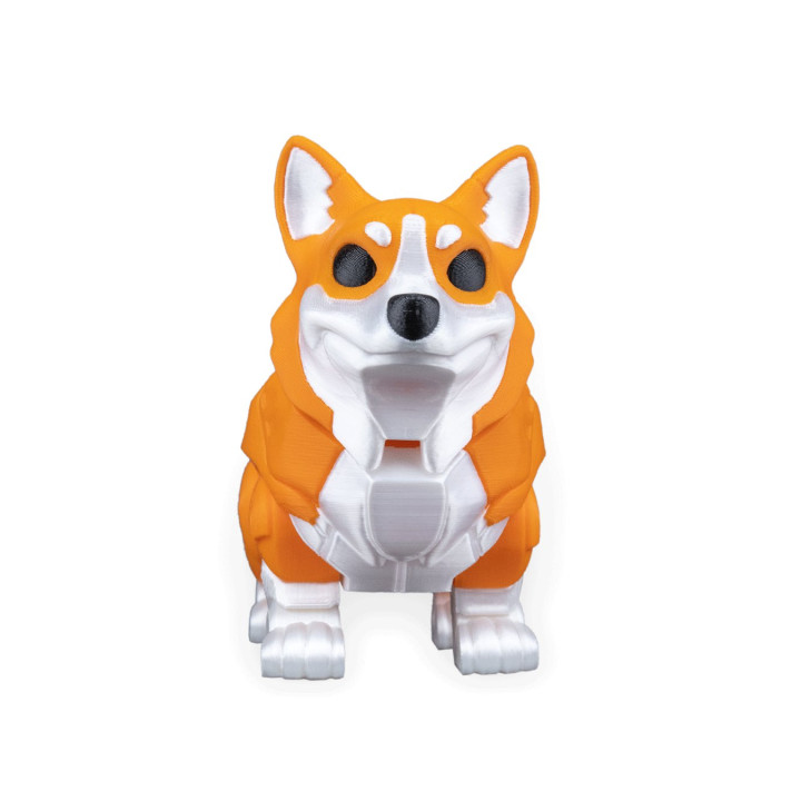 C0-R61 "Terraguardian" – Corgi Robot Figurine Décorative