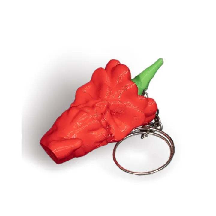 Porte-clés Piment Crâne – Made in Occitanie