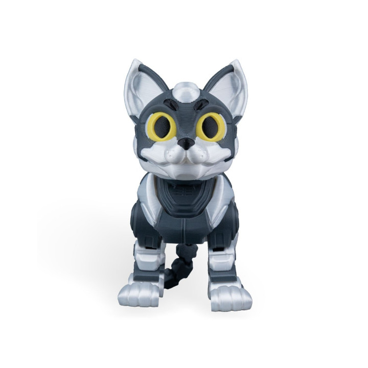 C-47 "Shadowprowler" – Chat Robot Articulé Figurine Décorative