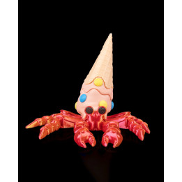 Crabe Ermite Cornet De Glace – Figurine Fantaisie Articulée