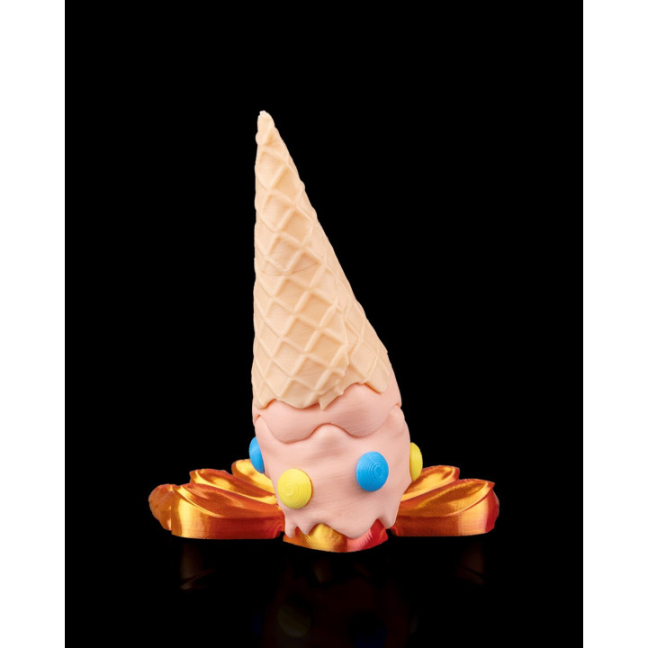 Crabe Ermite Cornet De Glace – Figurine Fantaisie Articulée