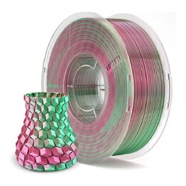 Elegoo - Silk PLA - Vert Rouge - 1,75 mm - 1 kg | Maison Drabiec