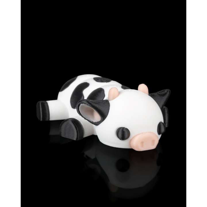 Vache Câline – Figurine Décorative & Porte-Clés Mignon Made In Occitanie