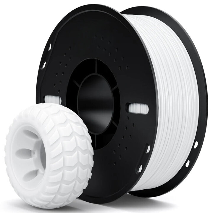 Elegoo - TPU 95A - Blanc - 1,75 mm - 1 kg | Maison Drabiec