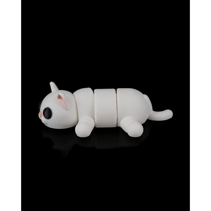 Lazy Cat – Figurine Chat Paresseux Articulé
