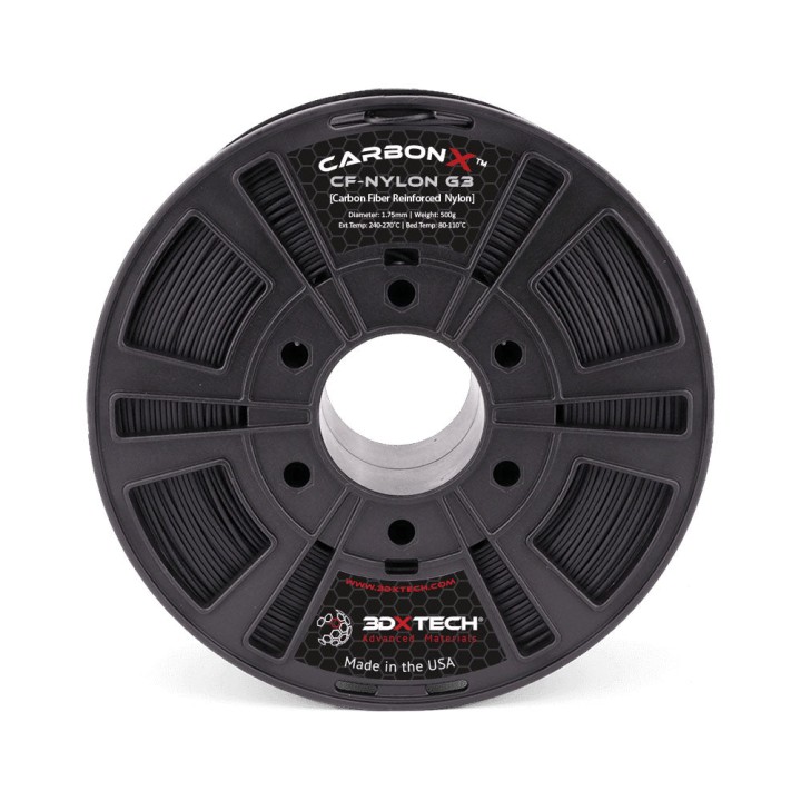 3DXTech - CarbonX - Carbon Fiber Nylon PA6+CF GEN3 (Nylon+Fibres de Ca