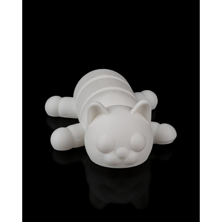 Lazy Cat – Figurine Chat Paresseux Articulé