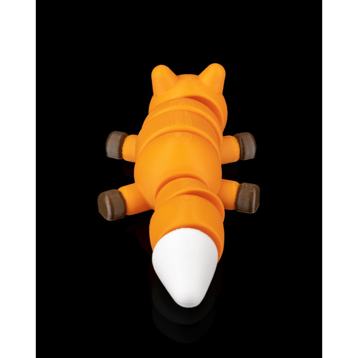 Renard Linger Articulé – Figurine Décorative Renard Couché