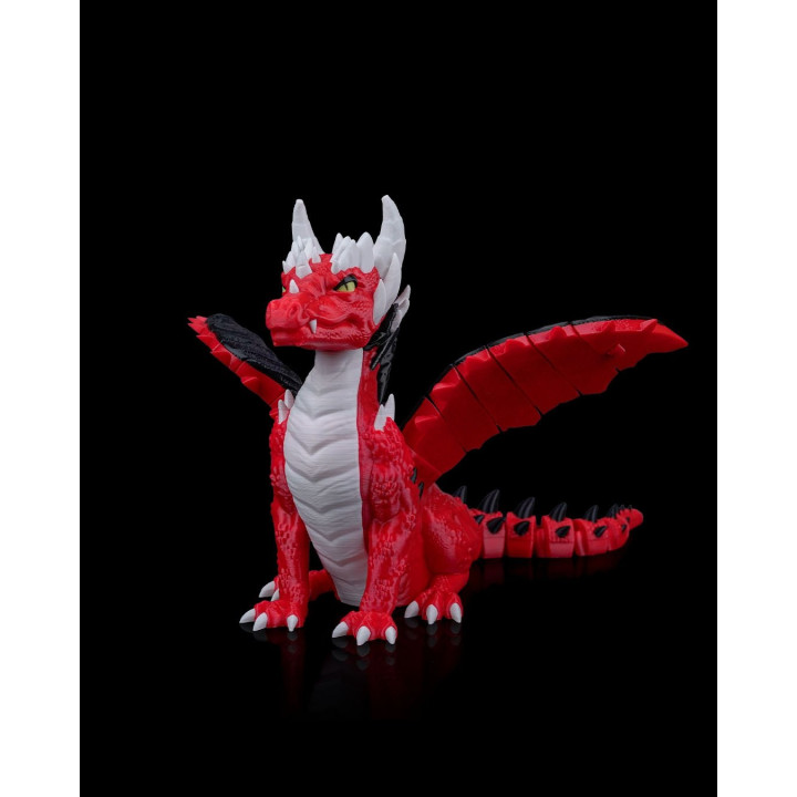 Blaze Wing – Dragon Animé Aux Ailes Battantes