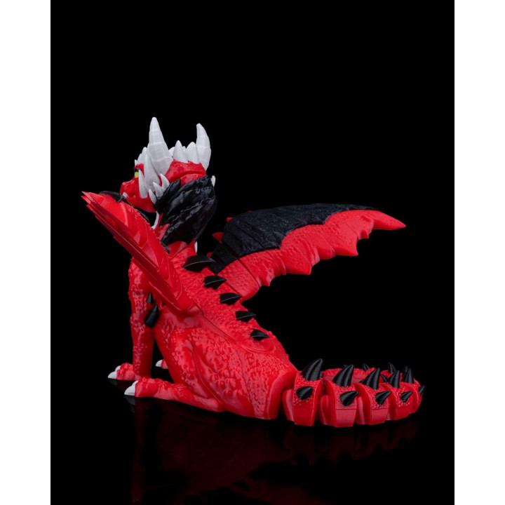 Blaze Wing – Dragon Animé Aux Ailes Battantes