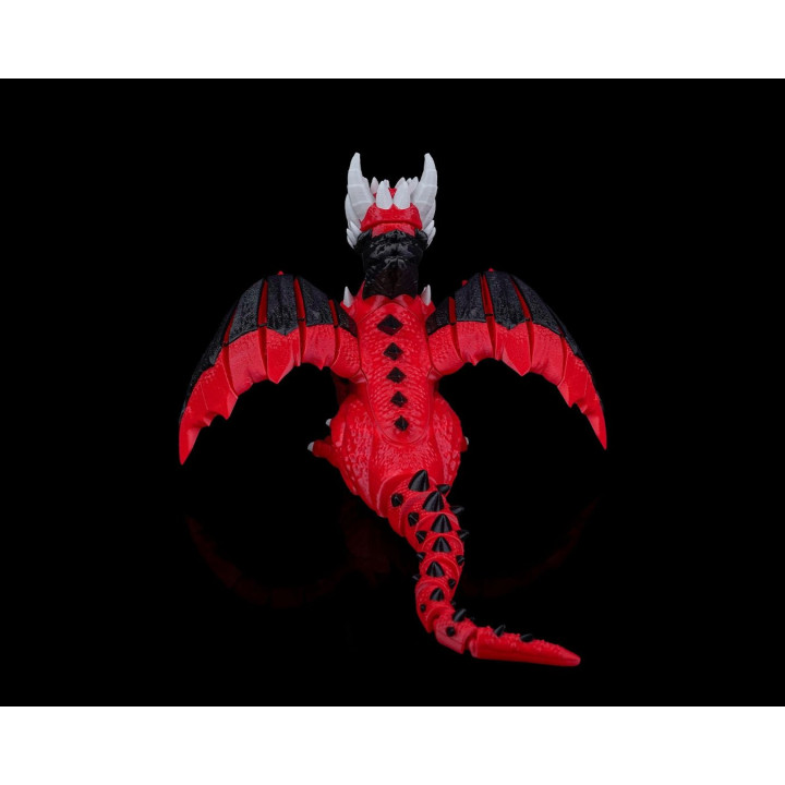 Blaze Wing – Dragon Animé Aux Ailes Battantes