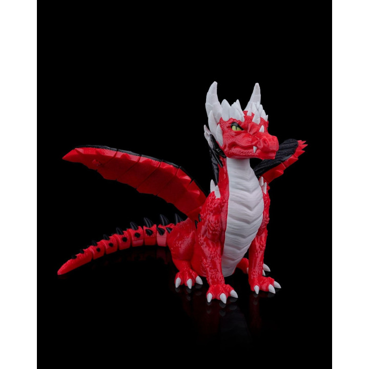 Blaze Wing – Dragon Animé Aux Ailes Battantes