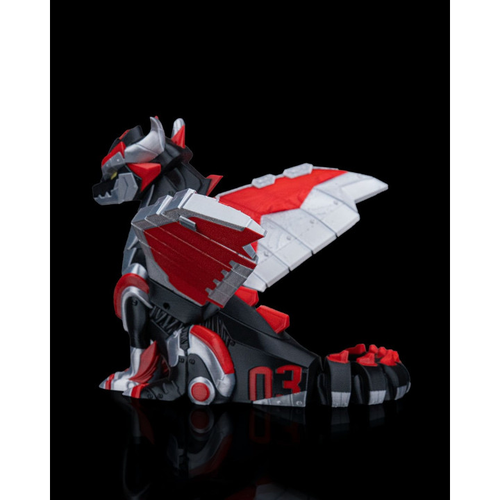 Forge Wing – Dragon Mécanique Articulé Avec Ailes Motorisées