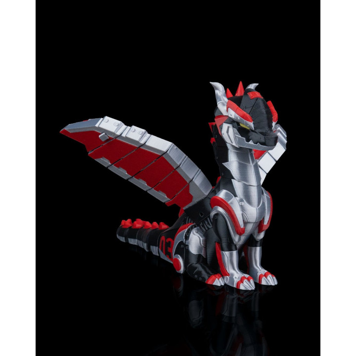 Forge Wing – Dragon Mécanique Articulé Avec Ailes Motorisées