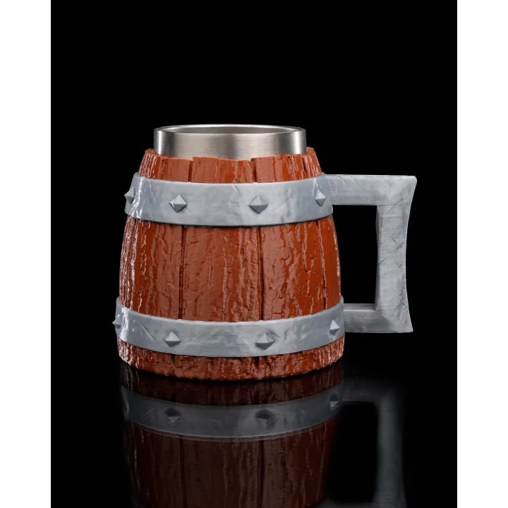 Chope De Taverne Médiévale – Tonneau Viking Façon Barrique