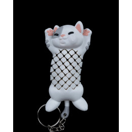 Pat Le Chat – Porte-Clés Articulé Chaton Paresseux