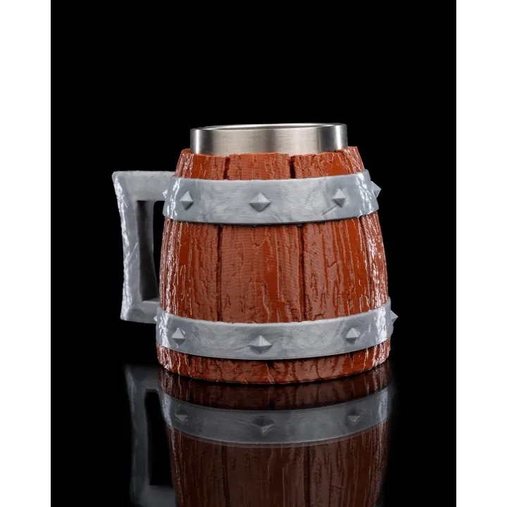 Chope De Taverne Médiévale – Tonneau Viking Façon Barrique