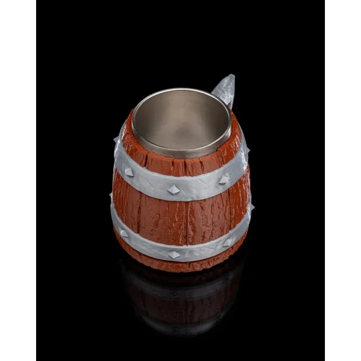 Chope De Taverne Médiévale – Tonneau Viking Façon Barrique