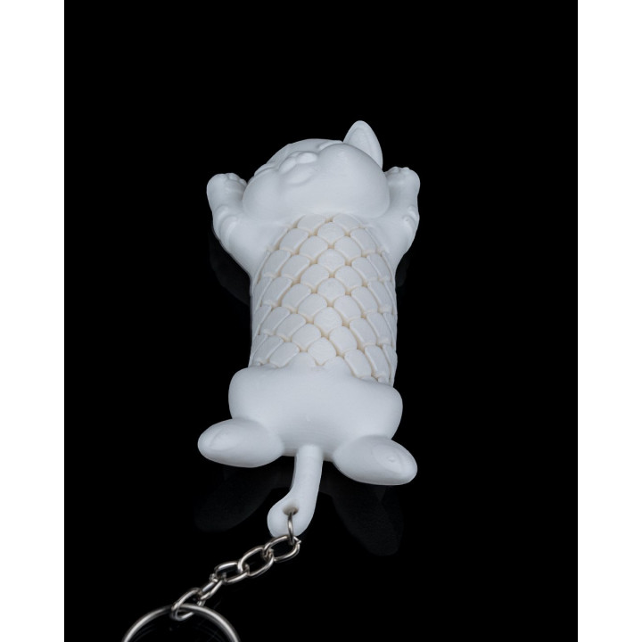 Pat Le Chat – Porte-Clés Articulé Chaton Paresseux