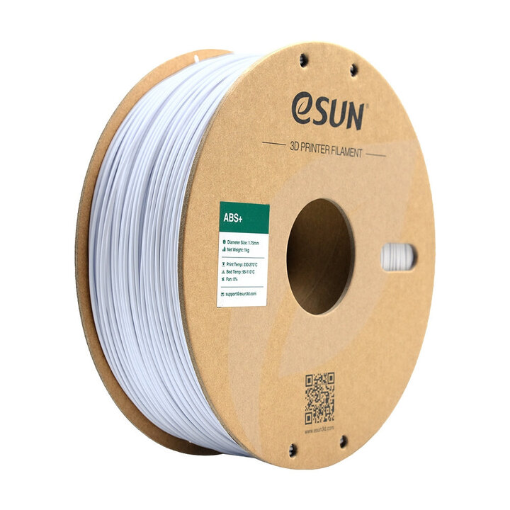 eSun - ABS+ - Blanc Froid - 1,75 mm - 1 kg | Maison Drabiec
