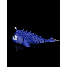 Mitch Le Poisson-Lanterne – Porte-Clés Articulé Made In Occitanie