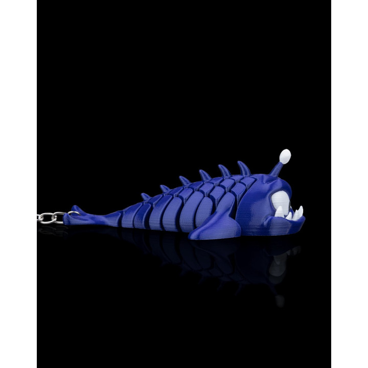 Mitch Le Poisson-Lanterne – Porte-Clés Articulé Made In Occitanie