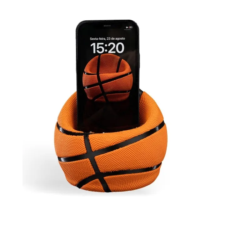 Support Téléphone Ballon Basketball – Made in Occitanie