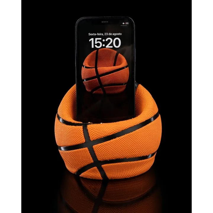 Support Téléphone Ballon Basketball – Made in Occitanie