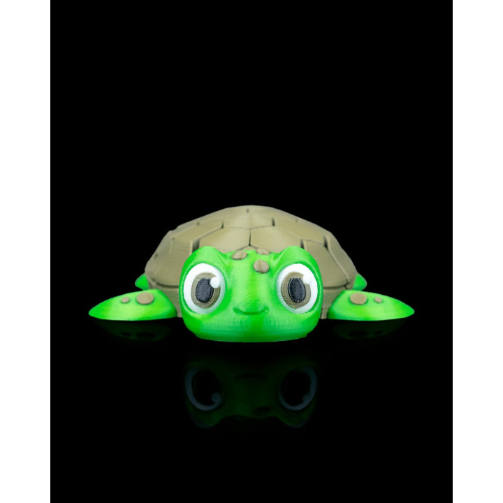Myrtle La Tortue – Porte-Clés Articulé Kawaii