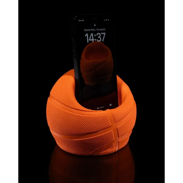 Support Téléphone Ballon Basketball – Made in Occitanie