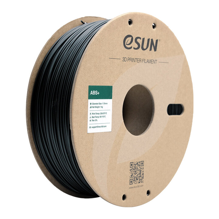 eSun - ABS+ Noir - 1,75 mm - 1 kg | Maison Drabiec