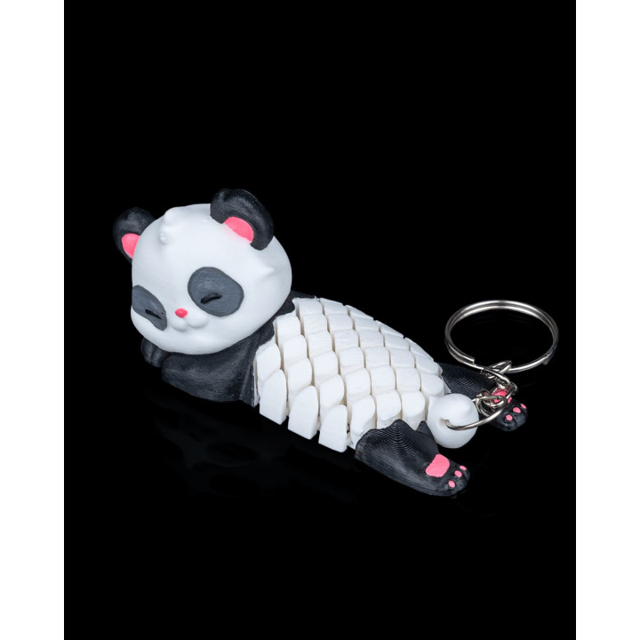 Porte-Clés Panda Articulé – Amanda The Panda
