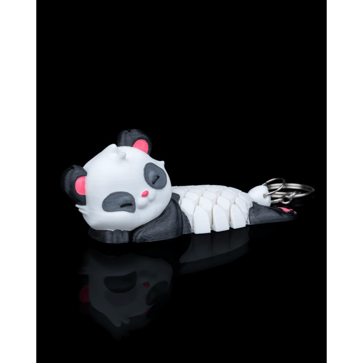 Porte-Clés Panda Articulé – Amanda The Panda