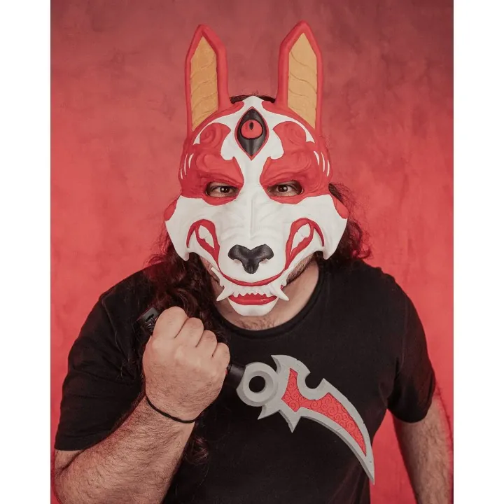 Masque Okami Loup Japonais – Made in Occitanie