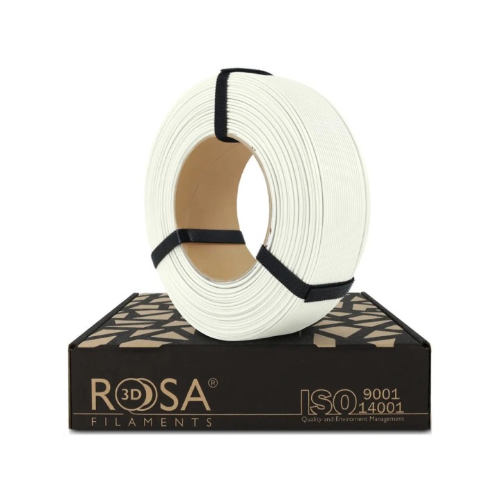 Rosa3D - PLA LW Aero - Blanc (White) - 1,75 mm - 1 kg Refill | Espace 