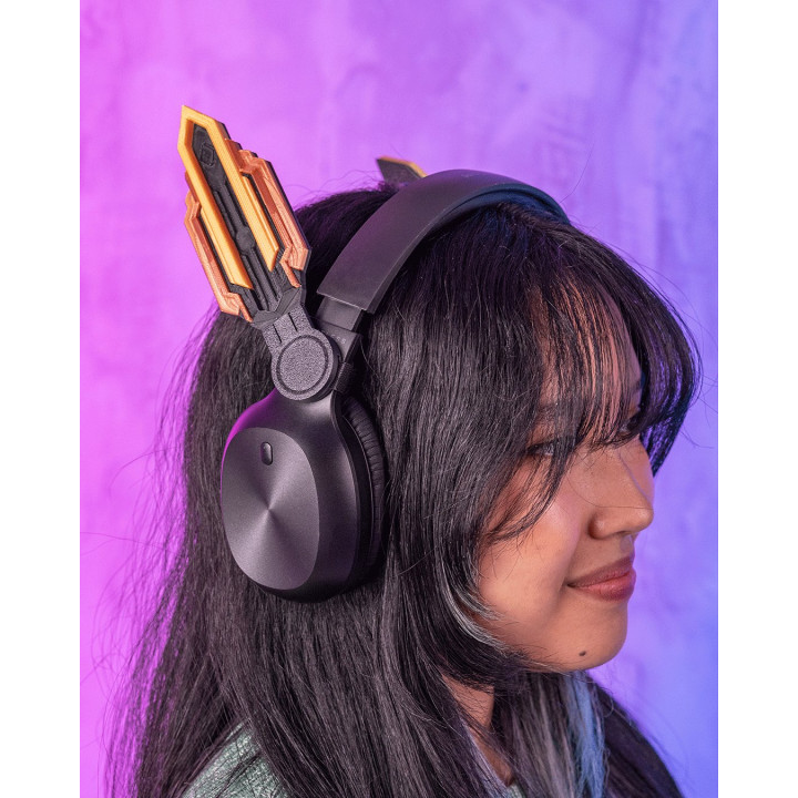 Angel 002 – Ornements Cyberpunk Pour Casque Audio