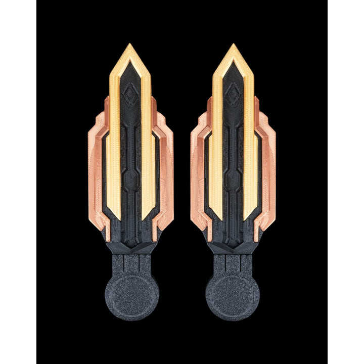 Angel 002 – Ornements Cyberpunk Pour Casque Audio