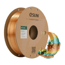 eSun - eSilk PLA - Arc-en-ciel Multicolore - 1,75 mm - 1 kg | Mai