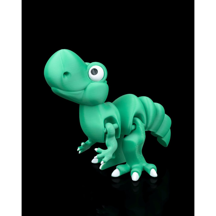 T-Rex Flexi Articulé – Dinosaure Jouet Rigolo & Mignon