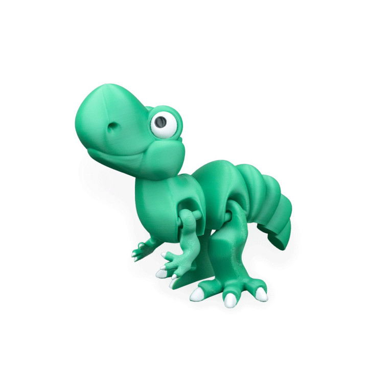 T-Rex Flexi Articulé – Dinosaure Jouet Rigolo & Mignon
